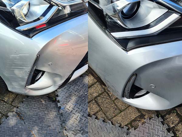bumper scuff repairs Reading by Rapid Paintwork
